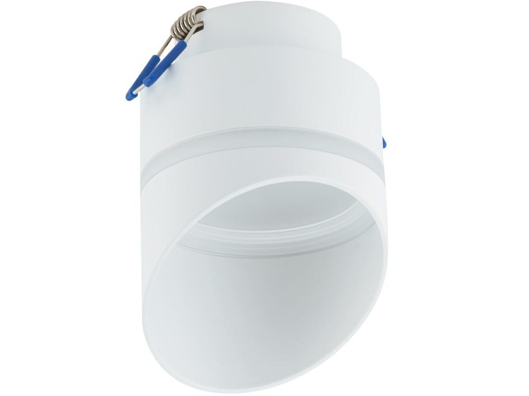 Lampa sufitowa podtynkowa VIS WHITE 10486 NOWODVORSKI Lighting GX53 8,5 cm Spot oświetleniowa nowoczesna sufitowa metal biała do regipsu Inspiracje Premium