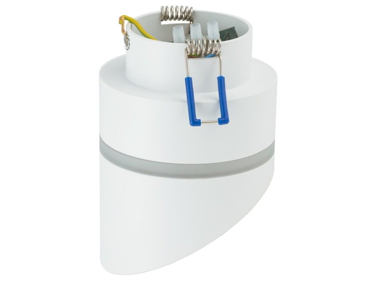 Lampa sufitowa podtynkowa VIS WHITE 10486 NOWODVORSKI Lighting GX53 8,5 cm Spot oświetleniowa nowoczesna sufitowa metal biała do regipsu Inspiracje Premium