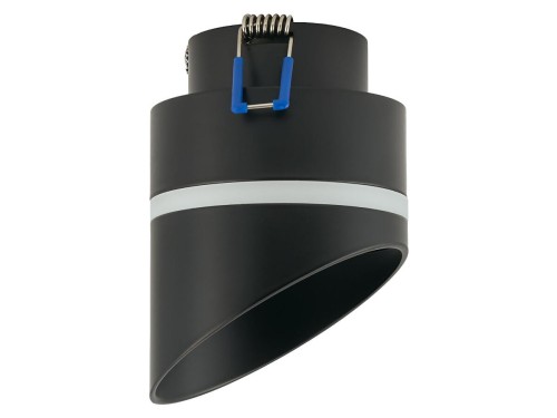 Lampa sufitowa podtynkowa VIS BLACK 10485 NOWODVORSKI Lighting GX53 8,5 cm Spot oświetleniowa nowoczesna sufitowa metal czarna do regipsu Inspiracje Premium