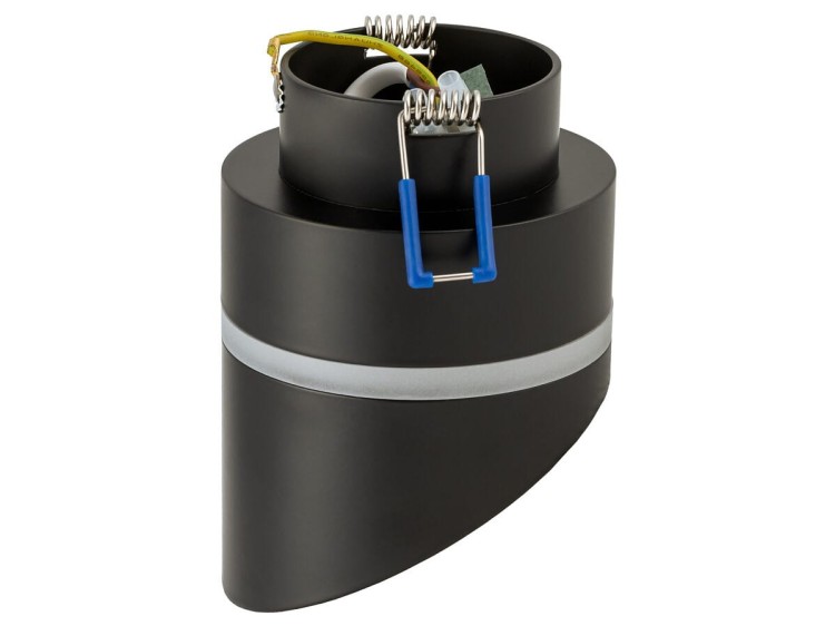 Lampa sufitowa podtynkowa VIS BLACK 10485 NOWODVORSKI Lighting GX53 8,5 cm Spot oświetleniowa nowoczesna sufitowa metal czarna do regipsu Inspiracje Premium