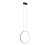 Lampa sufitowa wisząca Industrialna Loft CIRCOLO LED SV-45 S BLACK 10810 NOWODVORSKI Lighting 3000K 18W oświetleniowa żyrandol nowoczesna metal czarna czarny  zwis Inspiracje Premium