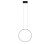 Lampa sufitowa wisząca Industrialna Loft CIRCOLO LED SV-45 S BLACK 10810 NOWODVORSKI Lighting 3000K 18W oświetleniowa żyrandol nowoczesna metal czarna czarny  zwis Inspiracje Premium