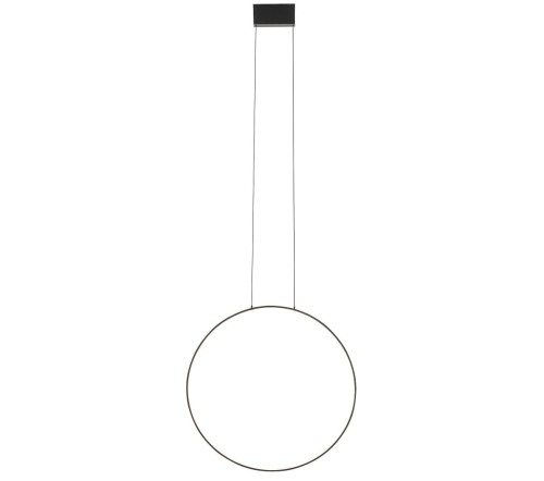 Lampa sufitowa wisząca Industrialna Loft CIRCOLO LED SV-60 M BLACK 10861 NOWODVORSKI Lighting 4000K 18W oświetleniowa żyrandol nowoczesna metal czarna czarny  zwis Inspiracje Premium
