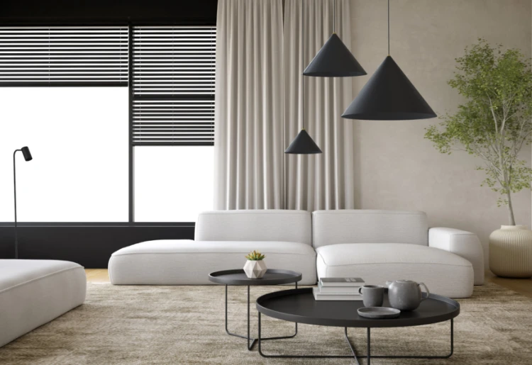 Klosz Loft CAMELEON ZENITH M BLACK 8066 NOWODVORSKI Lighting do przewodu lampy sufitowej wiszącej oświetlenia żyrandolu nowoczesna dla systemu cameleon kameleon czarny Inspiracje Premium