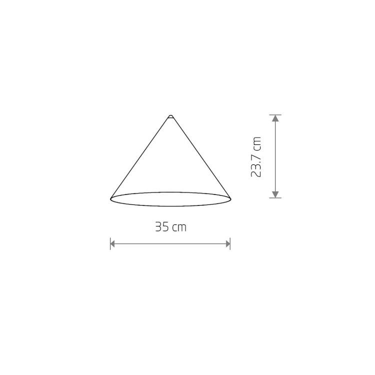 Klosz Loft CAMELEON ZENITH M WHITE 8070 NOWODVORSKI Lighting do przewodu lampy sufitowej wiszącej oświetlenia żyrandolu nowoczesna dla systemu cameleon kameleon biały Inspiracje Premium