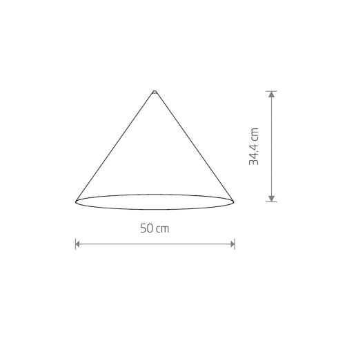 Klosz Loft CAMELEON ZENITH L GREEN 10195 NOWODVORSKI Lighting do przewodu lampy sufitowej wiszącej oświetlenia żyrandolu nowoczesna dla systemu cameleon kameleon zielony Inspiracje Premium