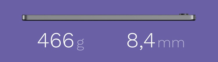 Tablet 10 cali 128GB 4G LTE EAGLE 1075 KM1075 Kruger&Matz 10,4” 6GB GPS Android 13 szary