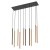 Lampa sufitowa wisząca żyrandol punktowa Industrialna LASER MULTICOLOUR X 10705 NOWODVORSKI Lighting G9 Loft nowoczesna oprawa oświetleniowa tuba zwis Inspiracje Premium multikolor