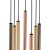 Lampa sufitowa wisząca żyrandol punktowa Industrialna LASER MULTICOLOUR VII 10704 NOWODVORSKI Lighting G9 Loft nowoczesna oprawa oświetleniowa nad stół blat wyspę tuba zwis Inspiracje Premium multikolor
