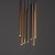 Lampa sufitowa wisząca żyrandol punktowa Industrialna LASER MULTICOLOUR VII 10704 NOWODVORSKI Lighting G9 Loft nowoczesna oprawa oświetleniowa nad stół blat wyspę tuba zwis Inspiracje Premium multikolor