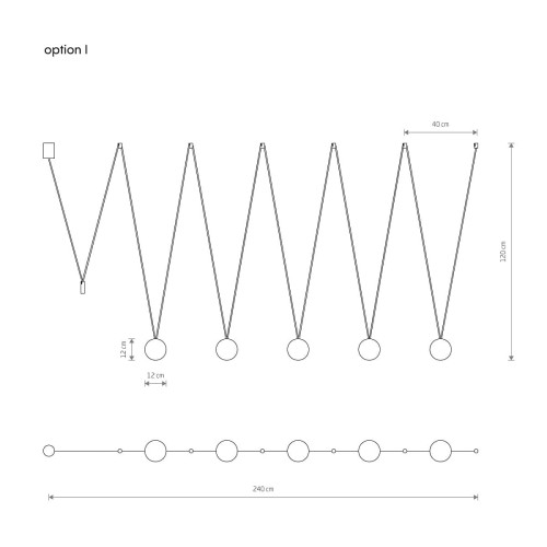 Lampa sufitowa wisząca Industrialna Loft SLING V 10355 NOWODVORSKI Lighting 5x G9 nowoczesna oprawa oświetleniowa kula kule białe metal żyrandol czarna pięciokrotna zwis Inspiracje Premium
