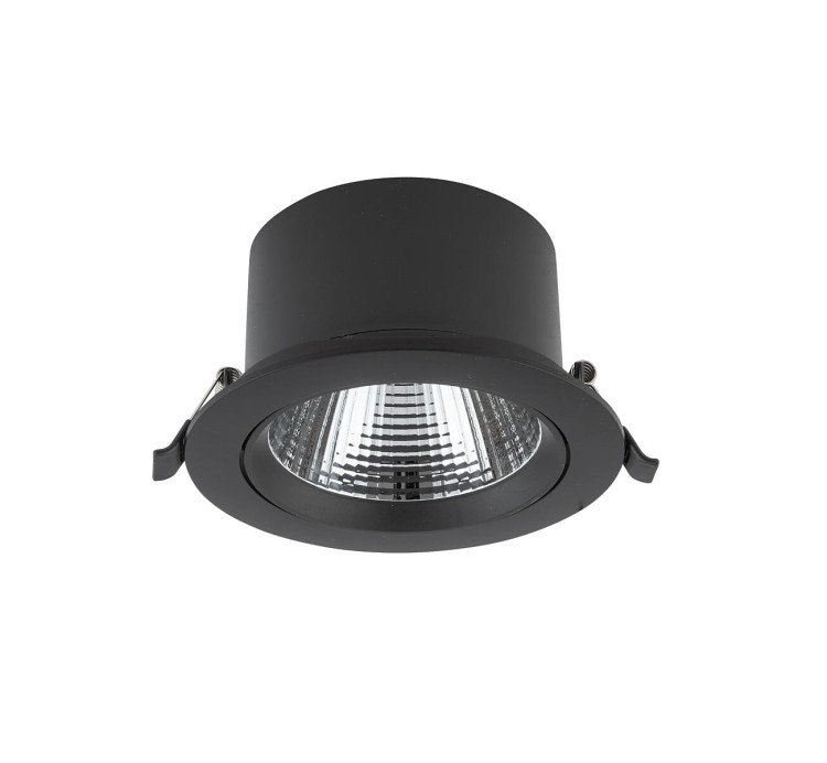 Sufitowa oprawa lampa punktowa EGINA BLACK 15W 10557 NOWODVORSKI Lighting 3000K tuba spot downlight natynkowa nowoczesna oświetleniowa czarna czarny Inspiracje Premium