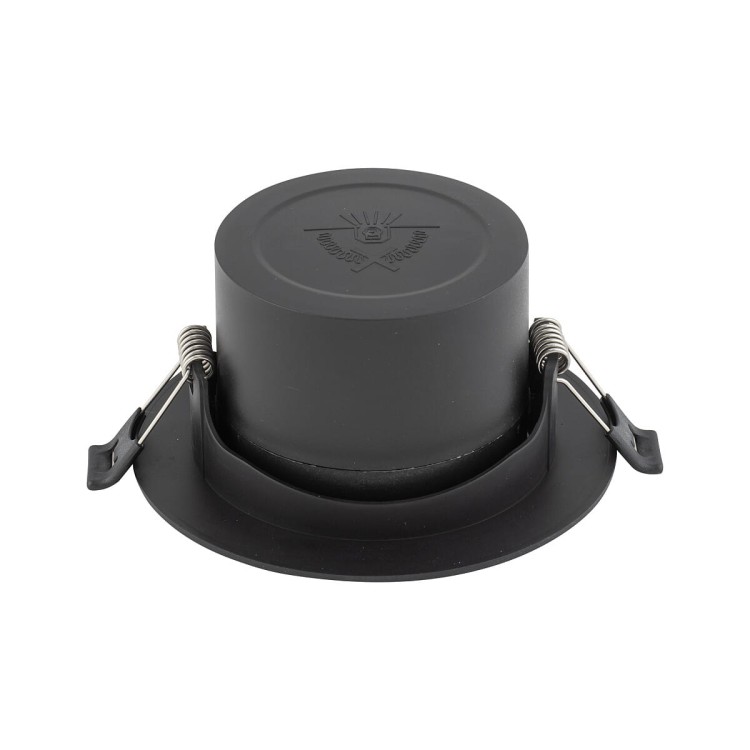 Sufitowa oprawa lampa punktowa EGINA BLACK 10W 10554 NOWODVORSKI Lighting 4000K tuba spot downlight natynkowa nowoczesna oświetleniowa czarna czarny Inspiracje Premium