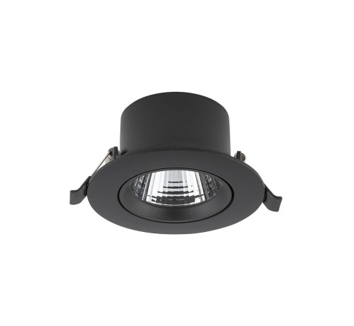 Sufitowa oprawa lampa punktowa EGINA BLACK 5W 10550 NOWODVORSKI Lighting 4000K tuba spot downlight natynkowa nowoczesna oświetleniowa czarna czarny Inspiracje Premium