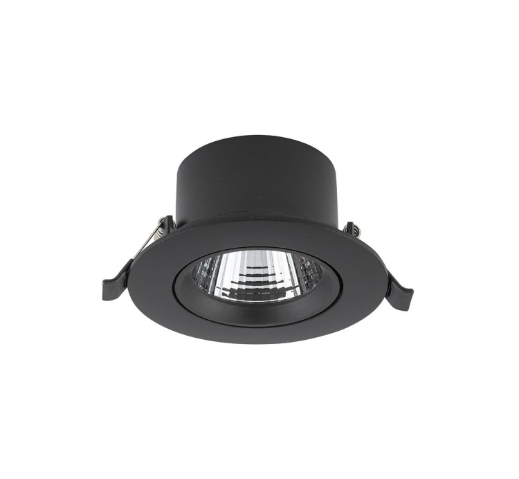 Sufitowa oprawa lampa punktowa EGINA BLACK 5W 10550 NOWODVORSKI Lighting 4000K tuba spot downlight natynkowa nowoczesna oświetleniowa czarna czarny Inspiracje Premium