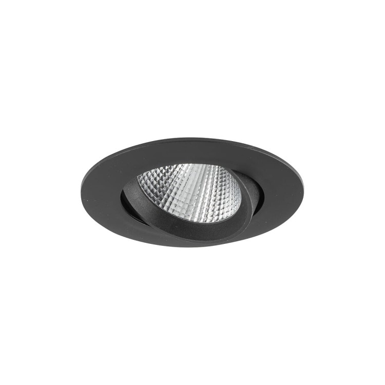 Sufitowa oprawa lampa punktowa EGINA BLACK 5W 10548 NOWODVORSKI Lighting 3000K tuba spot downlight natynkowa nowoczesna oświetleniowa czarna czarny Inspiracje Premium