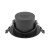 Sufitowa oprawa lampa punktowa EGINA BLACK 5W 10548 NOWODVORSKI Lighting 3000K tuba spot downlight natynkowa nowoczesna oświetleniowa czarna czarny Inspiracje Premium