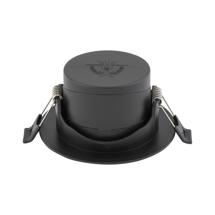 Sufitowa oprawa lampa punktowa EGINA BLACK 5W 10548 NOWODVORSKI Lighting 3000K tuba spot downlight natynkowa nowoczesna oświetleniowa czarna czarny Inspiracje Premium