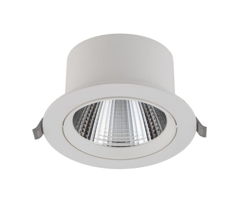 Sufitowa oprawa lampa punktowa EGINA WHITE 15W 10556 NOWODVORSKI Lighting 4000K tuba spot downlight natynkowa nowoczesna oświetleniowa biała biały Inspiracje Premium