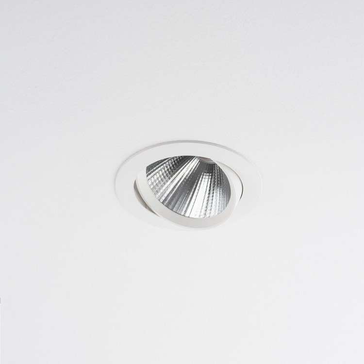 Sufitowa oprawa lampa punktowa EGINA WHITE 15W 10556 NOWODVORSKI Lighting 4000K tuba spot downlight natynkowa nowoczesna oświetleniowa biała biały Inspiracje Premium