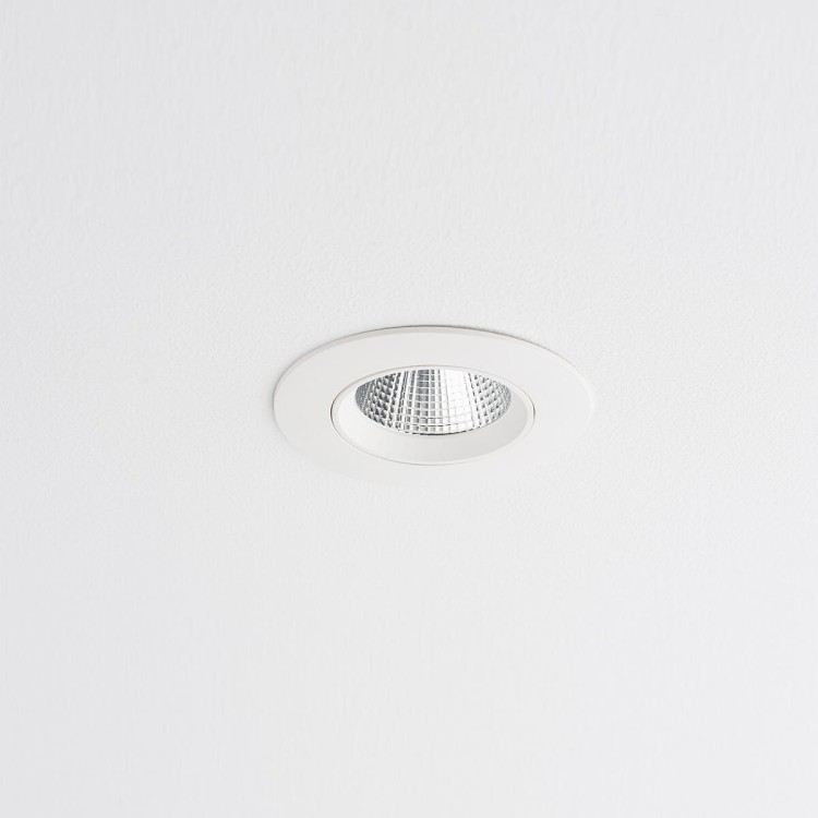 Sufitowa oprawa lampa punktowa EGINA WHITE 10W 10551 NOWODVORSKI Lighting 3000K tuba spot downlight natynkowa nowoczesna oświetleniowa biała biały Inspiracje Premium