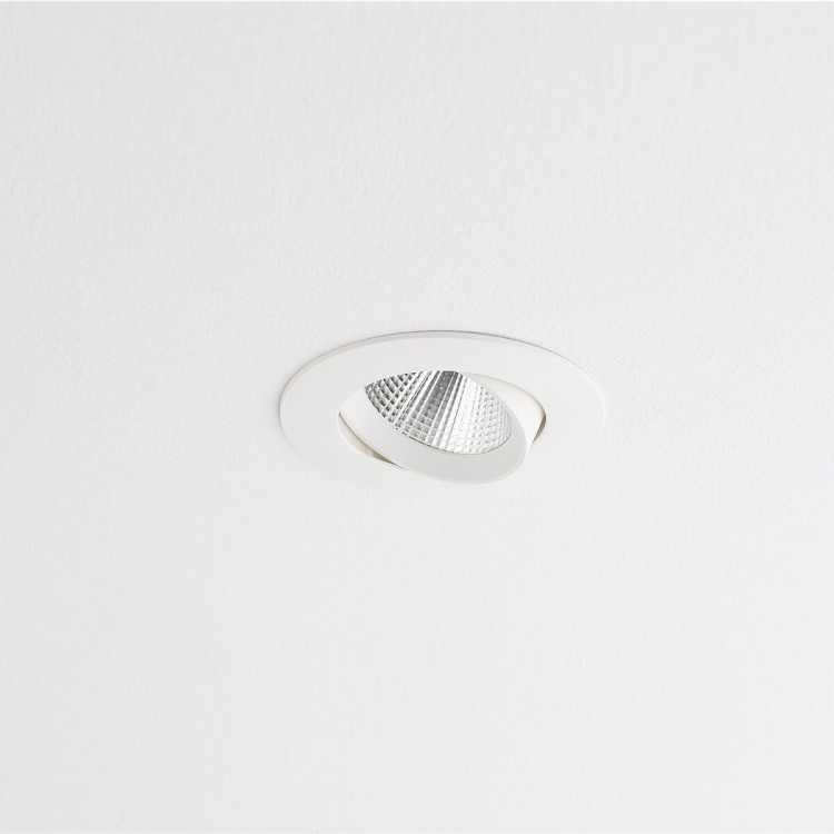Sufitowa oprawa lampa punktowa EGINA WHITE 10W 10551 NOWODVORSKI Lighting 3000K tuba spot downlight natynkowa nowoczesna oświetleniowa biała biały Inspiracje Premium