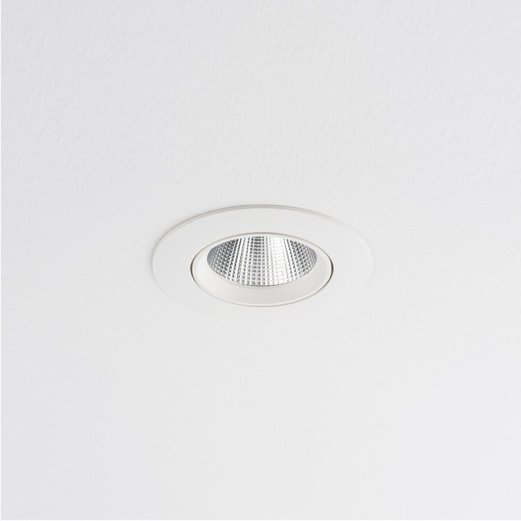Sufitowa oprawa lampa punktowa EGINA WHITE 5W 10546 NOWODVORSKI Lighting 3000K tuba spot downlight natynkowa nowoczesna oświetleniowa biała biały Inspiracje Premium