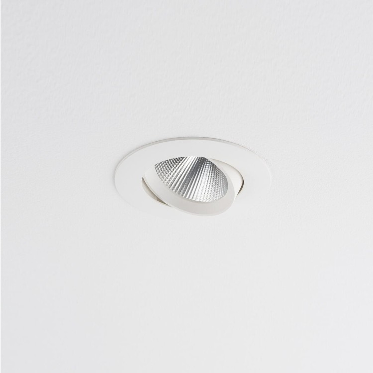 Sufitowa oprawa lampa punktowa EGINA WHITE 5W 10546 NOWODVORSKI Lighting 3000K tuba spot downlight natynkowa nowoczesna oświetleniowa biała biały Inspiracje Premium