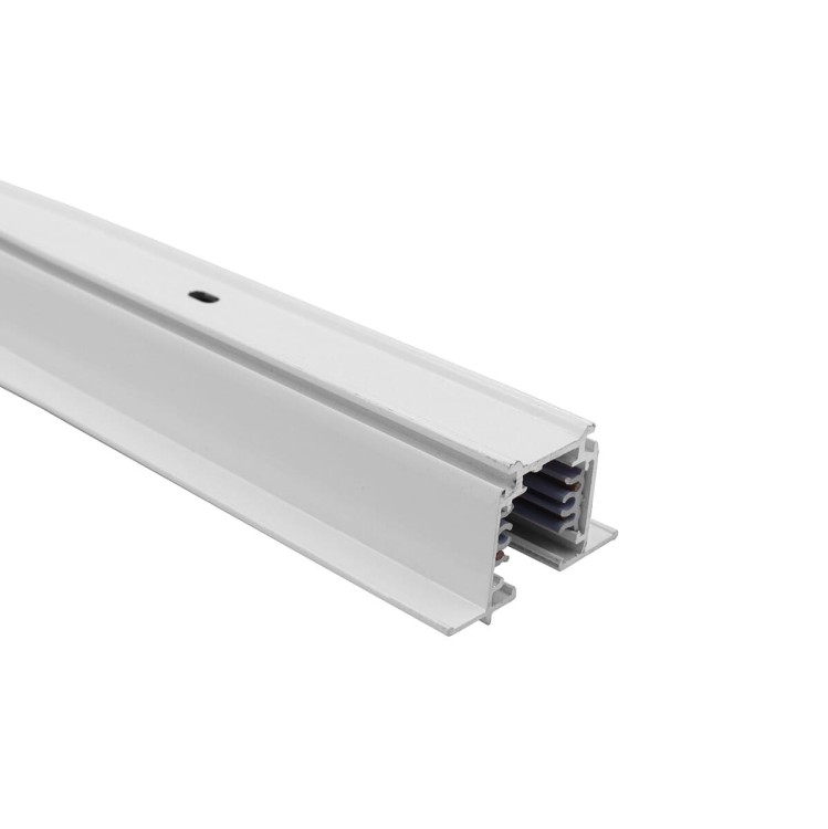 Szynoprzewód Szyna 2m trójfazowa CTLS RECESSED TRACK 3 CIRCUIT 2M WHITE 8695 NOWODVORSKI Lighting Loft nowoczesna 3 fazowa 3F sufitowy ścienny oświetlenie szynowe listwa podtynkowa 230V biały Inspiracje Premium