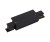 Łącznik do szynoprzewodu środkowy prosty zasilający CTLS POWER RECESSED STRAIGHT CONNECTOR BLACK 8685 NOWODVORSKI Lighting Loft nowoczesna trójfazowa 3 fazowa 3F oświetlenie szynowe listwa podtynkowa szynoprzewodów złączka prosta czarny Inspiracje Premium
