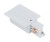 Końcówka zasilająca lewa do Szynoprzewodu Szyny CTLS RECESSED POWER END CAP LEFT WHITE PE-L 8234 NOWODVORSKI Lighting Loft nowoczesna trójfazowa 3 fazowa 3F sufitowy ścienny oświetlenie szynowe listwa podtynkowa 230V biała Inspiracje Premium
