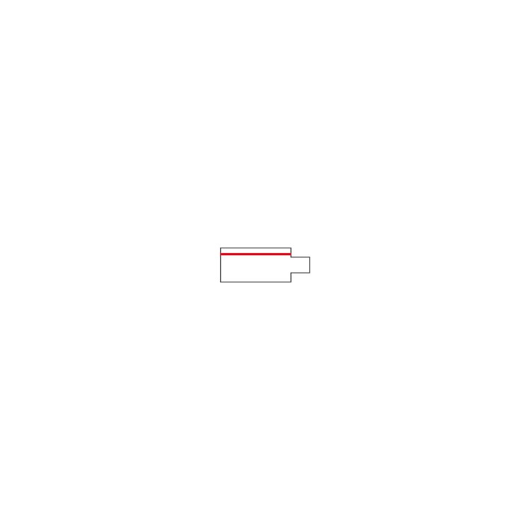 Końcówka zasilająca lewa do Szynoprzewodu Szyny CTLS RECESSED POWER END CAP LEFT WHITE PE-L 8234 NOWODVORSKI Lighting Loft nowoczesna trójfazowa 3 fazowa 3F sufitowy ścienny oświetlenie szynowe listwa podtynkowa 230V biała Inspiracje Premium