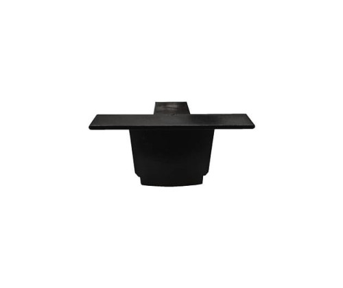 Zaślepka końcowa do Szynoprzewodu Szyny CTLS RECESSED DEAD END CAP BLACK 8687 NOWODVORSKI Lighting Loft nowoczesna trójfazowa 3 fazowa 3F sufitowy ścienny oświetlenie szynowe listwa podtynkowa 230V czarna Inspiracje Premium