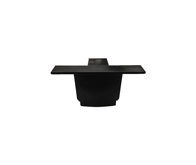 Zaślepka końcowa do Szynoprzewodu Szyny CTLS RECESSED DEAD END CAP BLACK 8687 NOWODVORSKI Lighting Loft nowoczesna trójfazowa 3 fazowa 3F sufitowy ścienny oświetlenie szynowe listwa podtynkowa 230V czarna Inspiracje Premium