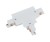 Łącznik do szynoprzewodu T CTLS RECESSED POWER T CONNECTOR LEFT WHITE T-L1 8247 NOWODVORSKI Lighting Loft nowoczesna trójfazowa 3 fazowa 3F sufitowy ścienny do oświetlenie szynowe listwa podtynkowy szynoprzewodów złączka biały Inspiracje Premium