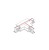 Łącznik do szynoprzewodu T CTLS RECESSED POWER T CONNECTOR LEFT WHITE T-L1 8247 NOWODVORSKI Lighting Loft nowoczesna trójfazowa 3 fazowa 3F sufitowy ścienny do oświetlenie szynowe listwa podtynkowy szynoprzewodów złączka biały Inspiracje Premium