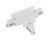 Łącznik do szynoprzewodu T CTLS RECESSED POWER T CONNECTOR LEFT 2 WHITE T-L2 8238 NOWODVORSKI Lighting Loft nowoczesna trójfazowa 3 fazowa 3F sufitowy ścienny do oświetlenie szynowe listwa podtynkowy szynoprzewodów złączka biały Inspiracje Premium