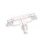 Łącznik do szynoprzewodu T CTLS POWER T CONNECTOR RIGHT 1 WHITE T-R1 8241 NOWODVORSKI Lighting Loft nowoczesna trójfazowa 3 fazowa 3F sufitowy ścienny do oświetlenie szynowe listwa natynkowy szynoprzewodów złączka biały Inspiracje Premium