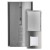 Dzwonek bezprzewodowy P5763 Emos 120m z Self-Learning Repeater Srebrny
