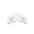 Łącznik do szynoprzewodu kątowy L CTLS RECESSED POWER L CONNECTOR RIGHT BLACK L-R 8231 NOWODVORSKI Lighting Loft nowoczesna trójfazowa 3 fazowa 3F sufitowy do oświetlenie szynowe listwa podtynkowa szynoprzewodów złączka kątowa czarny Inspiracje Premium
