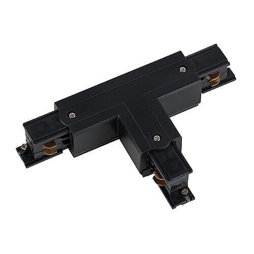 Łącznik do szynoprzewodu T CTLS POWER T CONNECTOR RIGHT 2 BLACK T-R2 8704 NOWODVORSKI Lighting Loft nowoczesna trójfazowa 3 fazowa 3F sufitowy ścienny do oświetlenie szynowe listwa natynkowy szynoprzewodów złączka czarny Inspiracje Premium