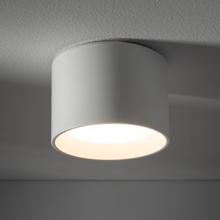 Lampa sufitowa downlight natynkowa MAUN WH CG WHITE 10481 NOWODVORSKI Lighting GX53 10 cm Spot oświetleniowa nowoczesna sufitowa metal biała Inspiracje Premium