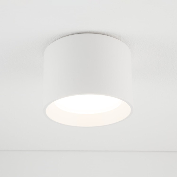 Lampa sufitowa downlight natynkowa MAUN WH CG WHITE 10481 NOWODVORSKI Lighting GX53 10 cm Spot oświetleniowa nowoczesna sufitowa metal biała Inspiracje Premium