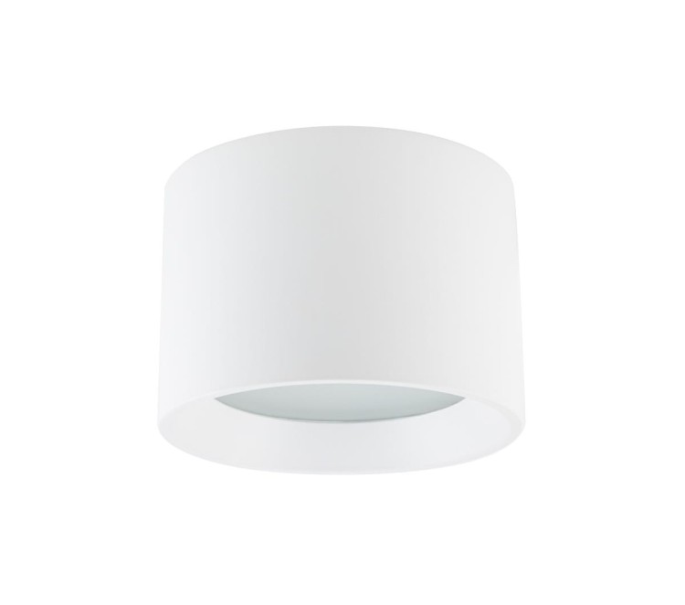 Lampa sufitowa downlight natynkowa MAUN WH CG WHITE 10481 NOWODVORSKI Lighting GX53 10 cm Spot oświetleniowa nowoczesna sufitowa metal biała Inspiracje Premium