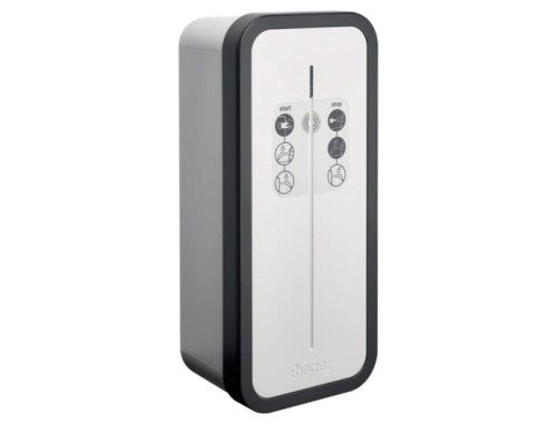 Stacja ładowania do samochodu elektrycznego stacjonarna Typ 2 EV Witty Share 1x22kW XEV1R22T2 Hager 3P T2 T2S IP55 z RFID 230/400V 3-fazowa dla pojazdów aut samochodów elektrycznych montaż ścienny lub na stojaku