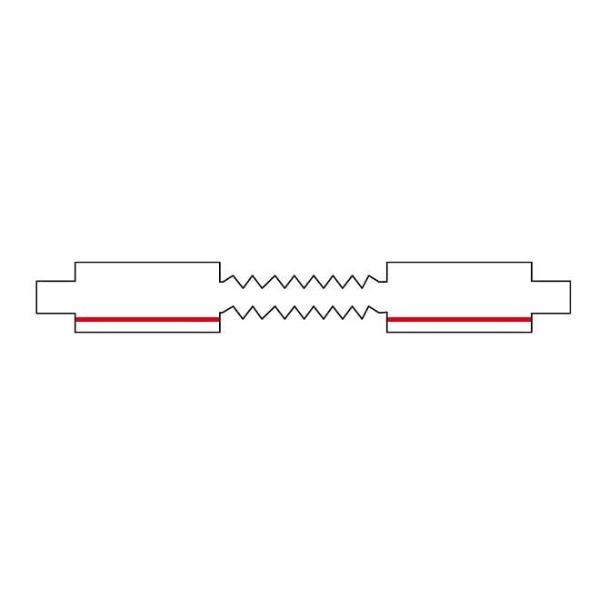 Łącznik do szynoprzewodu środkowy prosty zasilający CTLS POWER STRAIGHT CONNECTOR BLACK 8708 NOWODVORSKI Lighting Loft nowoczesna trójfazowa 3 fazowa 3F oświetlenie szynowe listwa natynkowa szynoprzewodów złączka prosta czarny Inspiracje Premium