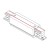 Łącznik do szynoprzewodu środkowy prosty zasilający CTLS POWER STRAIGHT CONNECTOR WHITE 8707 NOWODVORSKI Lighting Loft nowoczesna trójfazowa 3 fazowa 3F oświetlenie szynowe listwa natynkowa szynoprzewodów złączka prosta biały Inspiracje Premium