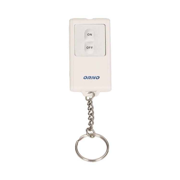 Alarm bezprzewodowy z wbudowaną syreną sterowany pilotem 6m OR-MA-711 Orno bateryjny 3xAA 100dB 100° IP20