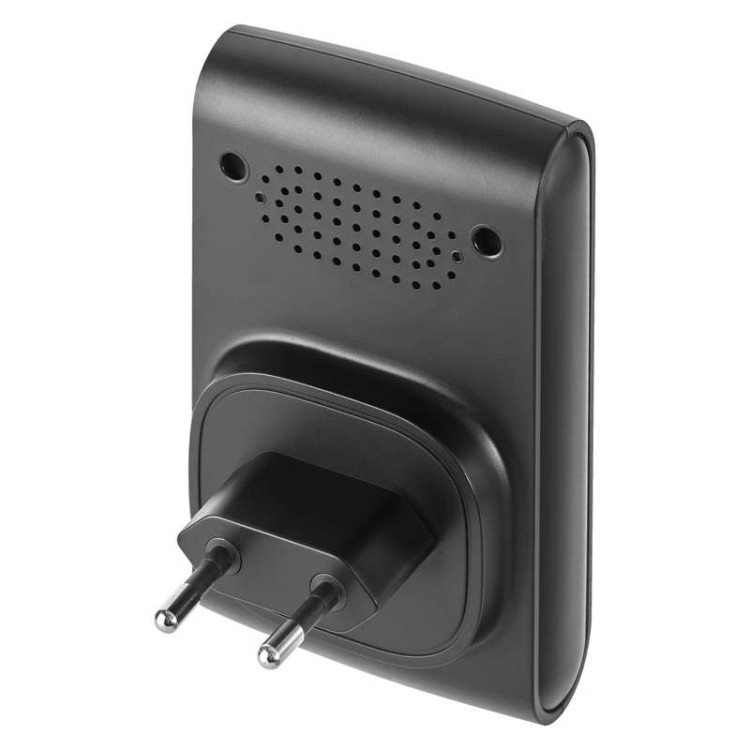 Dzwonek bezprzewodowy AC P5727 Emos 150m z Self-Learning Czarny