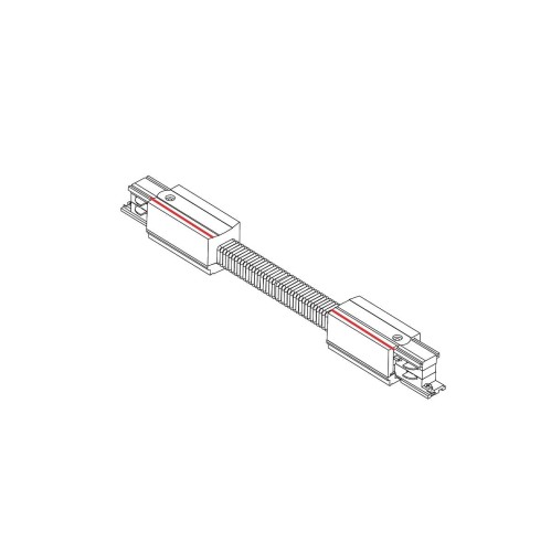 Łącznik do szynoprzewodu elastyczny giętki CTLS POWER FLEX CONNECTOR WHITE 8698 NOWODVORSKI Lighting Loft nowoczesna trójfazowa 3 fazowa 3F sufitowy do oświetlenie szynowe listwa natynkowa szynoprzewodów złączka biały Inspiracje Premium